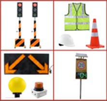 PORTABLE TRAFFIC LIGHT - BATTERY OPERATED