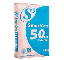 SMARTCOTE 50 EXTERNAL ECO (HDB APPROVED) FINISH SKIM COAT (GREY) - ONE COAT SYSTEM